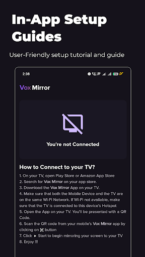 Vox Mirror - Cast to TV in HD ekran görüntüsü