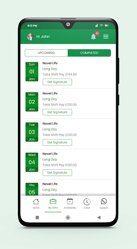 Hillside Care Services ekran görüntüsü