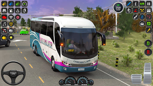 Bus Driving 3D City Bus Games ekran görüntüsü
