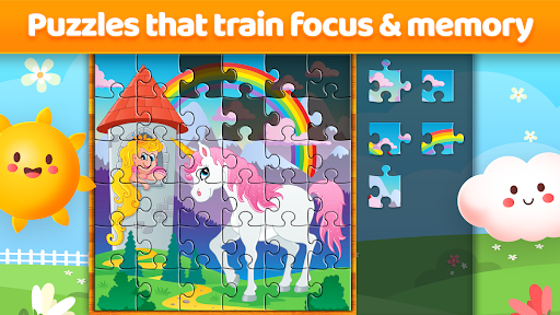 Kids' Puzzles ekran görüntüsü