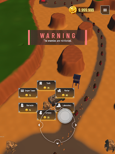 Warfare Tower Defense ekran görüntüsü