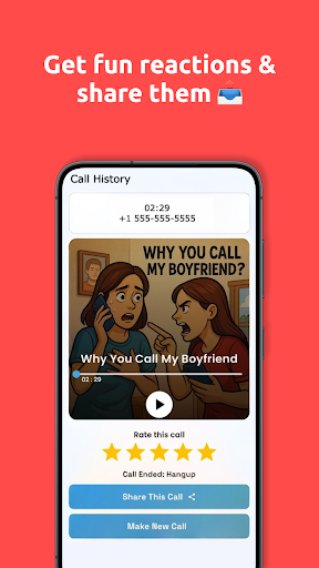 AI Prank Caller: Funny Calls ekran görüntüsü
