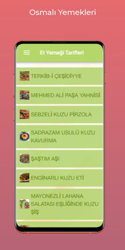 Osmanlı Yemek Tarifleri ekran görüntüsü