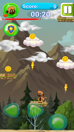 Money Monkey Juego de Saltos ekran görüntüsü