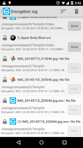 FileEnc - file encryption ekran görüntüsü