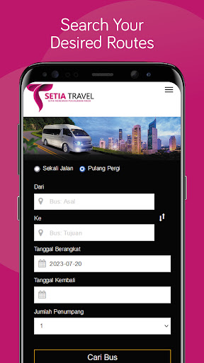 Setia Travel ekran görüntüsü