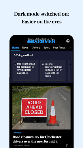 Chichester Observer Newspaper ekran görüntüsü