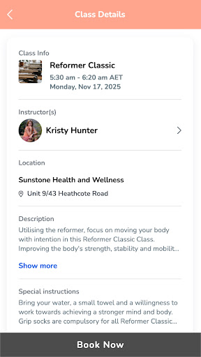 Sunstone Health & Wellness ekran görüntüsü