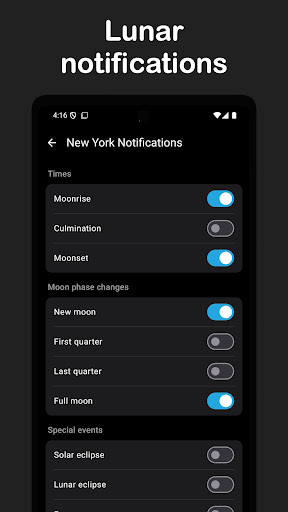Moon Phase Calendar & Widgets ekran görüntüsü