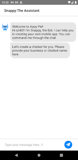 AI Chatbot Builder by Appy Pie ekran görüntüsü