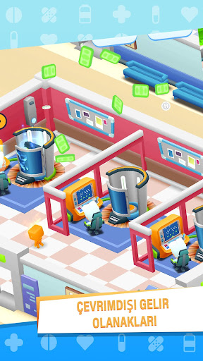 Idle Frenzied Hospital Tycoon ekran görüntüsü