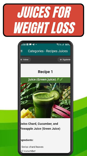 Juices for Weight Loss ekran görüntüsü