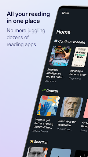 Readwise Reader ekran görüntüsü