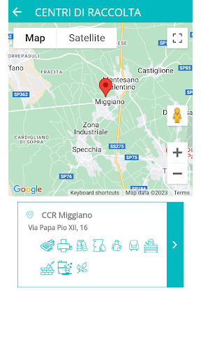 App Cittadino Tekneko ekran görüntüsü