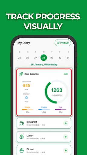 Calorie Counter - HealthBite ekran görüntüsü