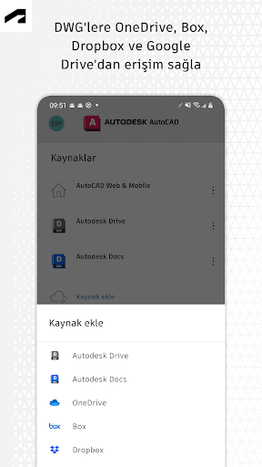 AutoCAD - DWG Düzenleyici ekran görüntüsü