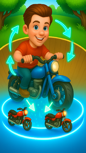 Merge Bike Idle Games ekran görüntüsü