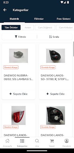 Este Otomotiv ekran görüntüsü