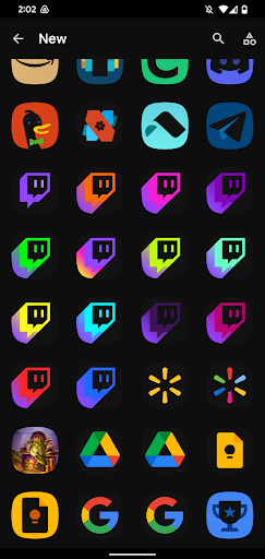 SHAPES - Adaptive Icon Pack ekran görüntüsü