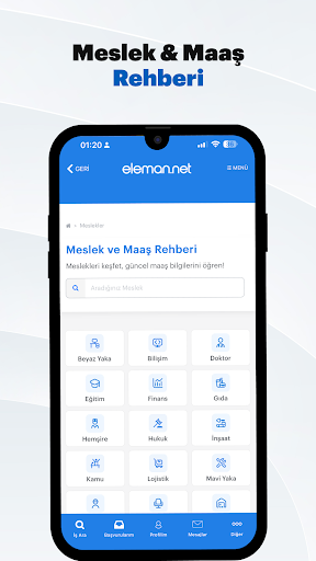eleman.net İş İlanı Ara & Bul ekran görüntüsü