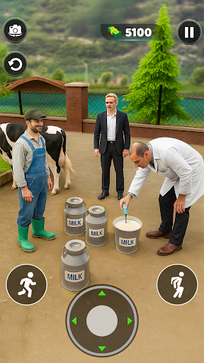 Animal Farm Ranch Simulator 3D ekran görüntüsü