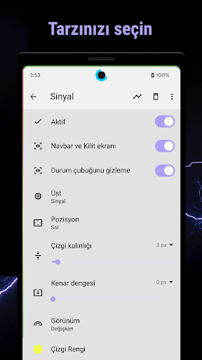 PowerLine: Akıllı göstergeler ekran görüntüsü