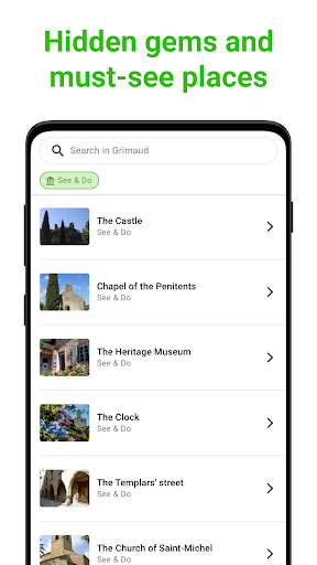 Grimaud Tour Guide:SmartGuide ekran görüntüsü