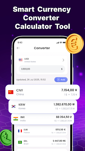Amazic Currency Converter ekran görüntüsü