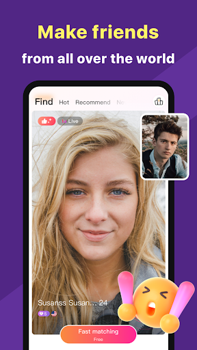 Honeycam Pure-live video chat ekran görüntüsü