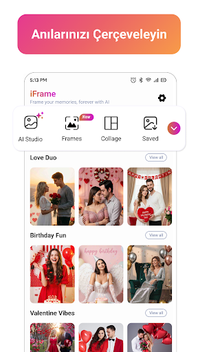 iFrame: Foto Kolaj Yapıcı ekran görüntüsü