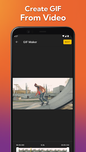 GIF Oluştur, GIF'ten Videoya ekran görüntüsü