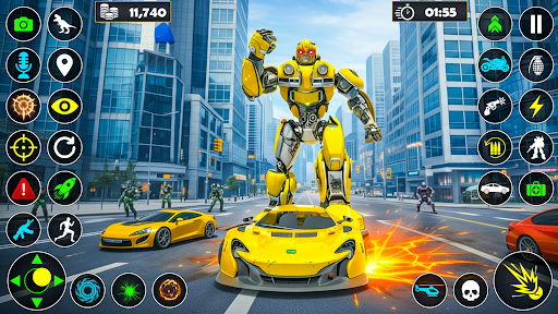 Robot Game: Transform & Battle ekran görüntüsü