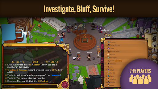 Town of Salem 2: Strateji ekran görüntüsü