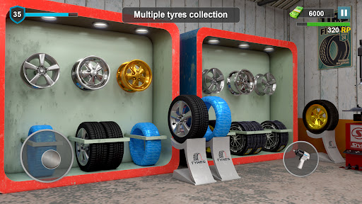Tire Shop: Car Mechanic Games ekran görüntüsü