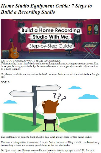 How to Make a Recording Studio ekran görüntüsü