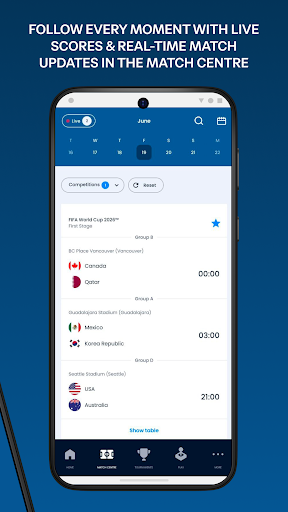 FIFA Official App ekran görüntüsü