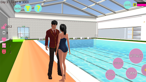 Campus Roaming World Sim ekran görüntüsü