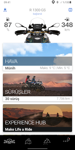 BMW Motorrad Connected ekran görüntüsü