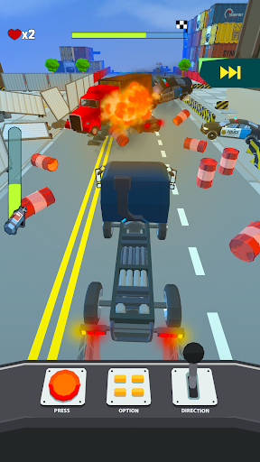 Crazy Rush 3D - Araba Oyunları ekran görüntüsü