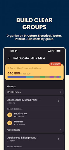 Van Heda: Build Tracker ekran görüntüsü