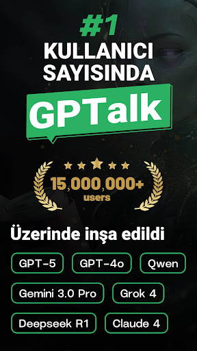 AI ChatBot GPTalk AI Jeneratör ekran görüntüsü