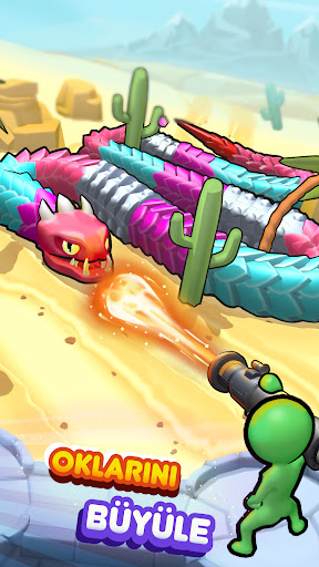 Snake Shooter: Tower Battle ekran görüntüsü