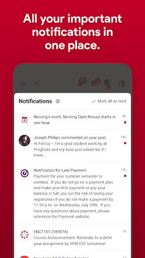 MySHUmobile ekran görüntüsü