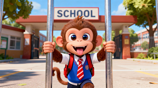 Monkey School Prankster Game ekran görüntüsü