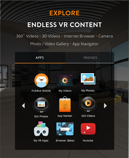 Fulldive 3D VR - 360 3D VR Vid ekran görüntüsü