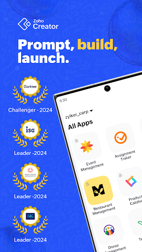 Zoho Creator:Low-code Platform ekran görüntüsü