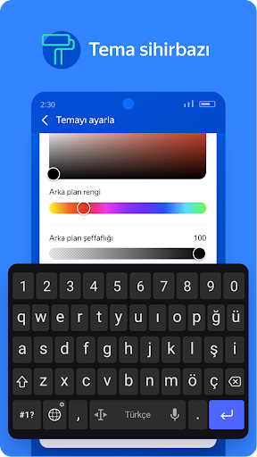 Yandex Keyboard - Klavye ekran görüntüsü