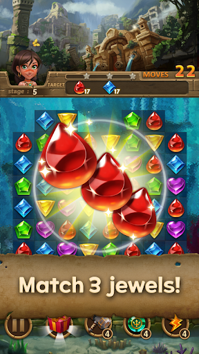 Jewels Atlantis: Puzzle game ekran görüntüsü