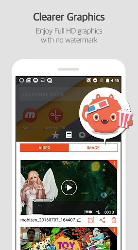 Mobizen Ekran Kaydedici (LG) ekran görüntüsü