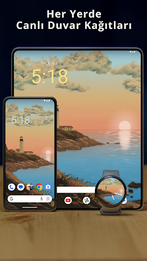 Horizon Live Wallpapers ekran görüntüsü